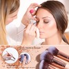 25 Piezas Brochas de Maquillaje con Estuche(Rosa)