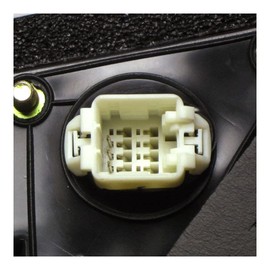 TRQ Driver Side Mirror Assembly Electric Adjustment Non-Heated No Memory Black Compatible with 1994-1997 Honda Accord HO1320129