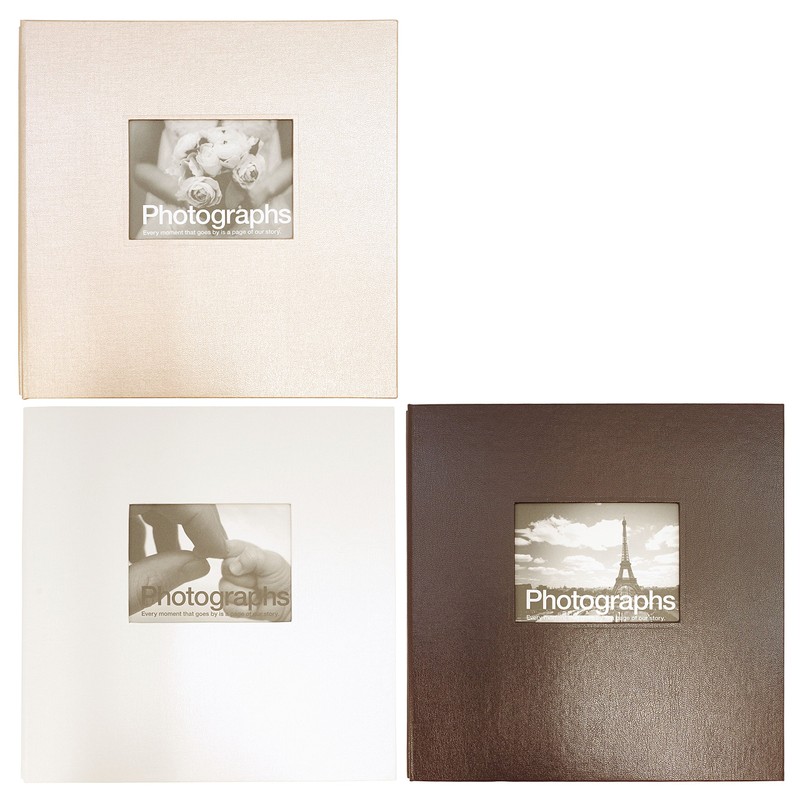 Delfonics PD Photo Album with Edelvis Frame Dark Brown