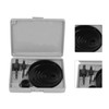 13Pcs Hole Saw 2Pcs Drill Bit Wood Sheet Metal Cutter