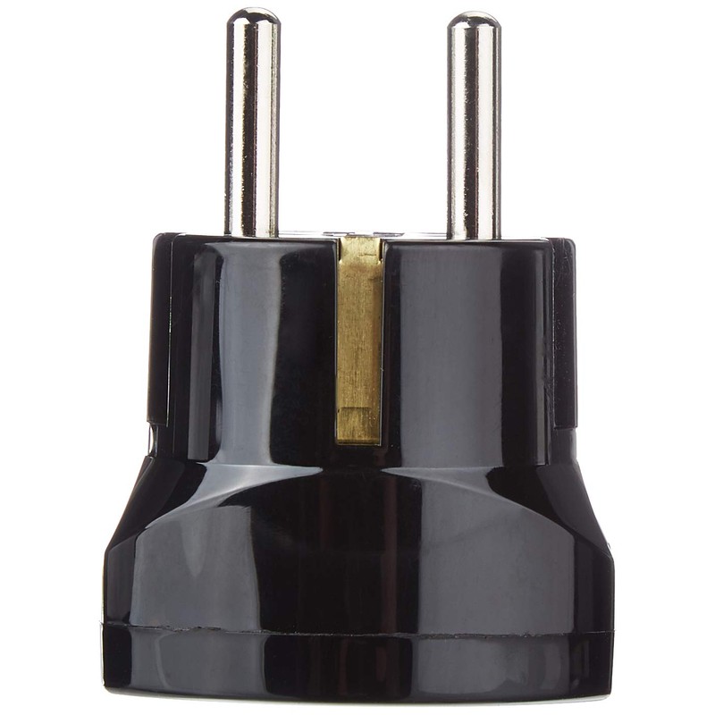 VIMAR Power Supply Plug Schuko Socket 10/16 Black