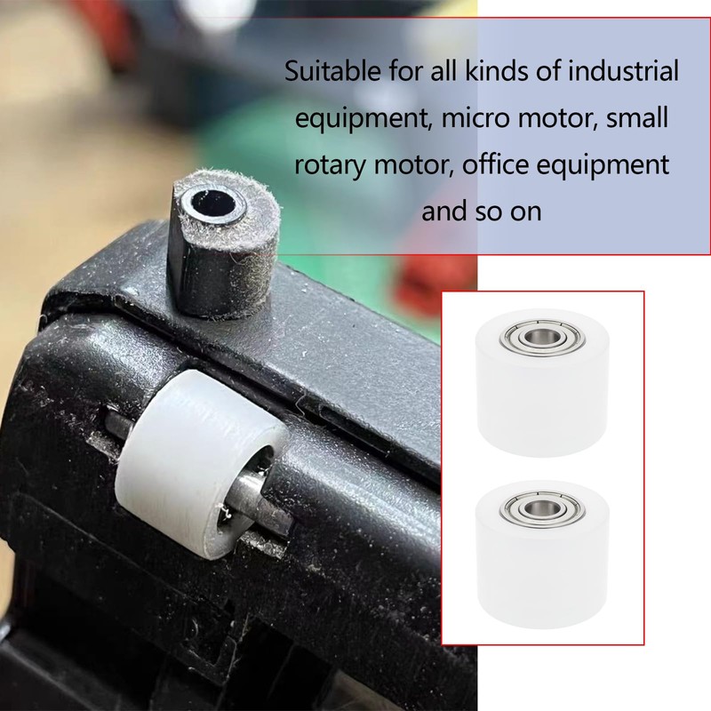 Create idea Pack of 2 6000ZZ Bearings Nylon Plastic Sliding