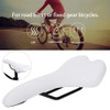 Mountain Road Bike, Comfortable Shockproof Cycling White Saddle Seat Seat