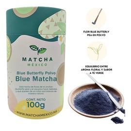 Blue Matcha 100g Pinta Tus Bebidas Con Té Azul 100 Natural
