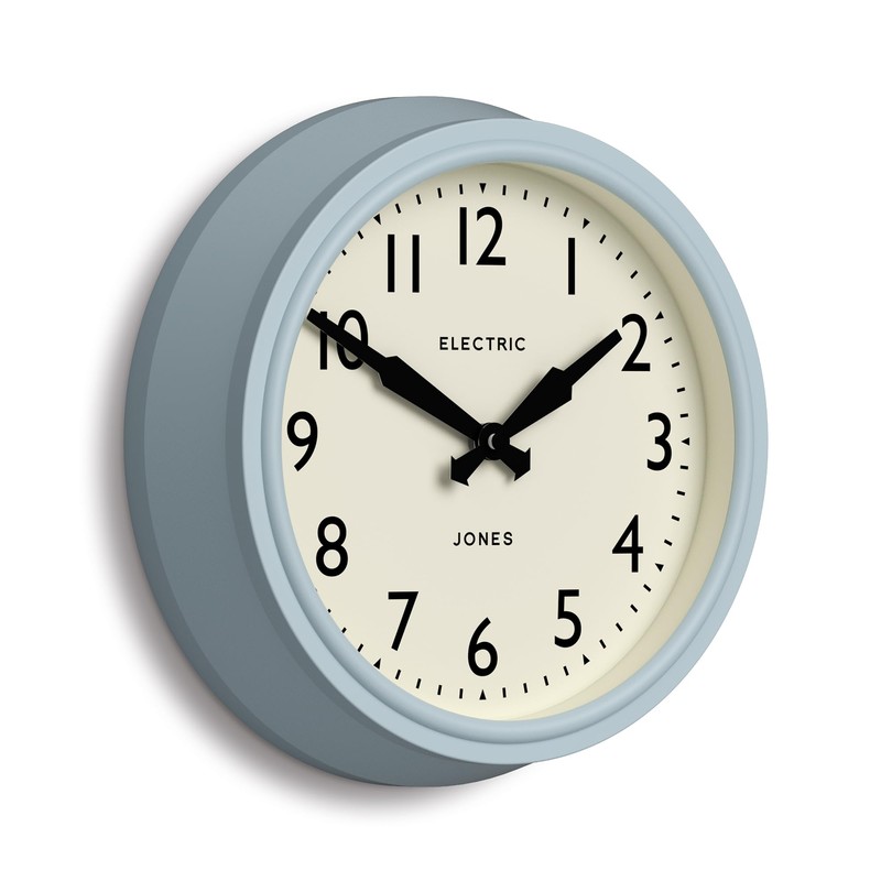 JONES CLOCKS® Telecom wall Clock | Round Vintage Retro Clock