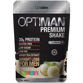 Optislim Optiman Premium Shake Vanilla 784g (14 Meals)