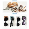 FINDAMAZE Glasses Storage 2 Pack Short Sunglasses Organizer Wall Mounted