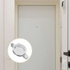 PRETYZOOM 2pcs Door Peephole Cover Protector Solid Copper Privacy Protection