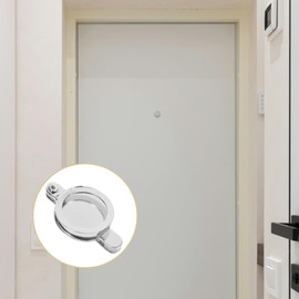 PRETYZOOM 2pcs Door Peephole Cover Protector Solid Copper Privacy Protection for Front Door Replaceable Cat Eye Cover Easy Installation and Damage Resistant