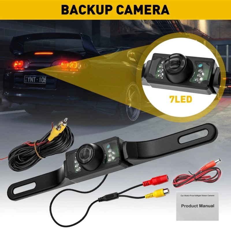 Parking Camera Wide 170° Waterproof Night Vision Car Rear View