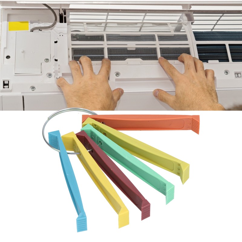 Fin Comb Set ABS Cleaner Cleaning Tool Kit for Air