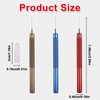 3-Piece Glue Applicator Metal Applicator Needles for Adhesive Dispensing Miniature