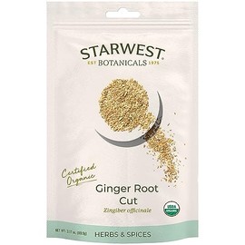 Starwest Botanicals Ginger Root Cut Organic Eco-Friendly (3.17 oz)