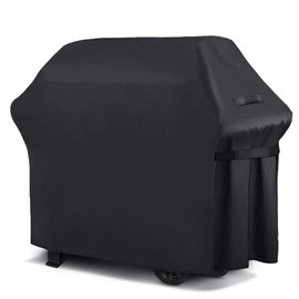 Grill Cover for Outdoor Grill,420D Oxford Waterproof BBQ Grill Cover for Outside Anti-UV Barbecue Gas Grill Cover with Adjustable Drawstring for Nexgrill Expert Grill and More (45"- 75")