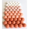 Mini Felt Factory | Pink Wool Felt Pom Balls Set