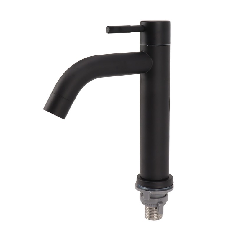 Bathroom Sink Faucet Stainless Steel Modern Single Handle Single Hole
