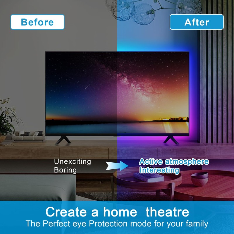 LED Strip 30 m RGB LED Strip with Bluetooth App