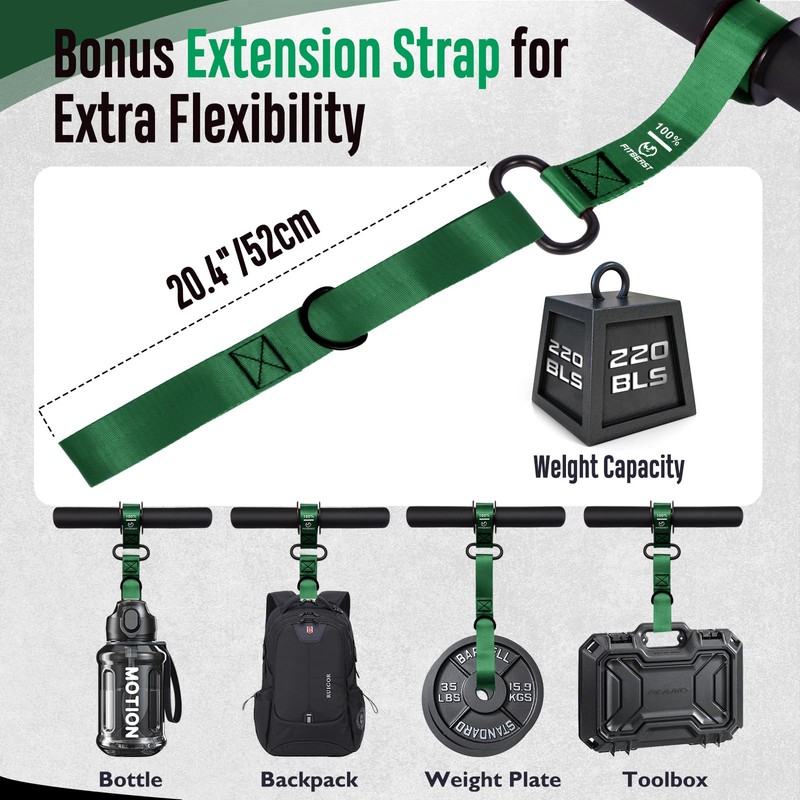 FitBeast Forearm Strengthener & Forearm Exerciser, Wrist Roller with Thicker