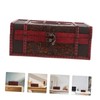 GRIRIW Elegant Retro Style Tissue Box Holder for Bathroom Desk