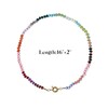 ASDIIT Boho Beaded Necklaces for Women, Rainbow Beaded Choker Necklace,
