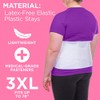 BraceAbility Faja de espalda para mujer de talla grande para