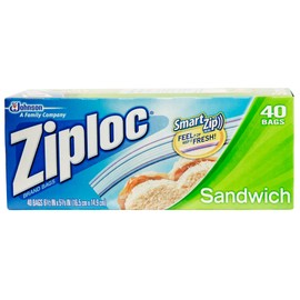 Ziploc Sandwich Bags (40-Count, 12-Pack)