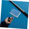 Kisangel Billiards Chalk Cubes 12 Pieces Pool Chalk for Snooker