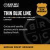 Black Rifle Coffee Company Thin Blue Line, 12oz Bag, Ground