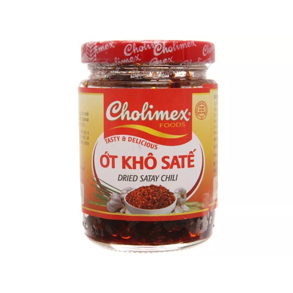 cholimex Ớt khô sa tế Cholimex hũ 100g 5pack