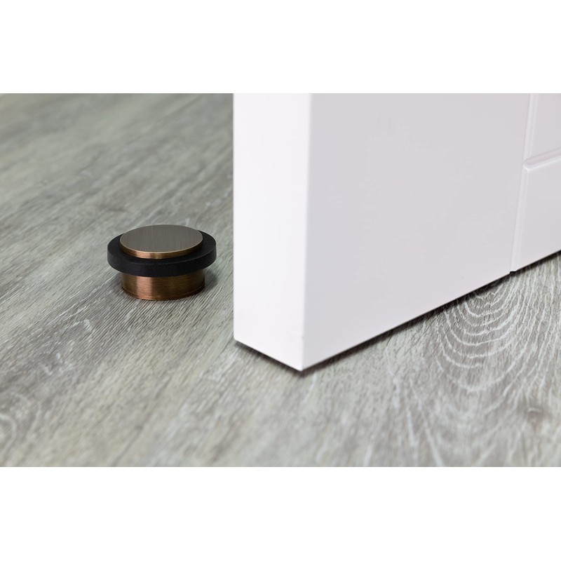 EVI | Adhesive Doorstop | 1.37'' X 0.8'' | Threaded