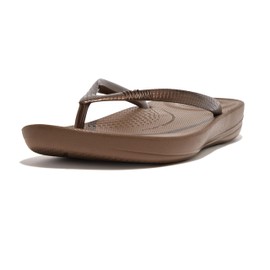 Fitflop Fitflop Women's iqushion Ergonomic flip-Flops, Bronze, 6 UK