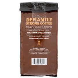 Death Wish Coffee Co Organic Medium Roast Ground Coffee, 10 OZ