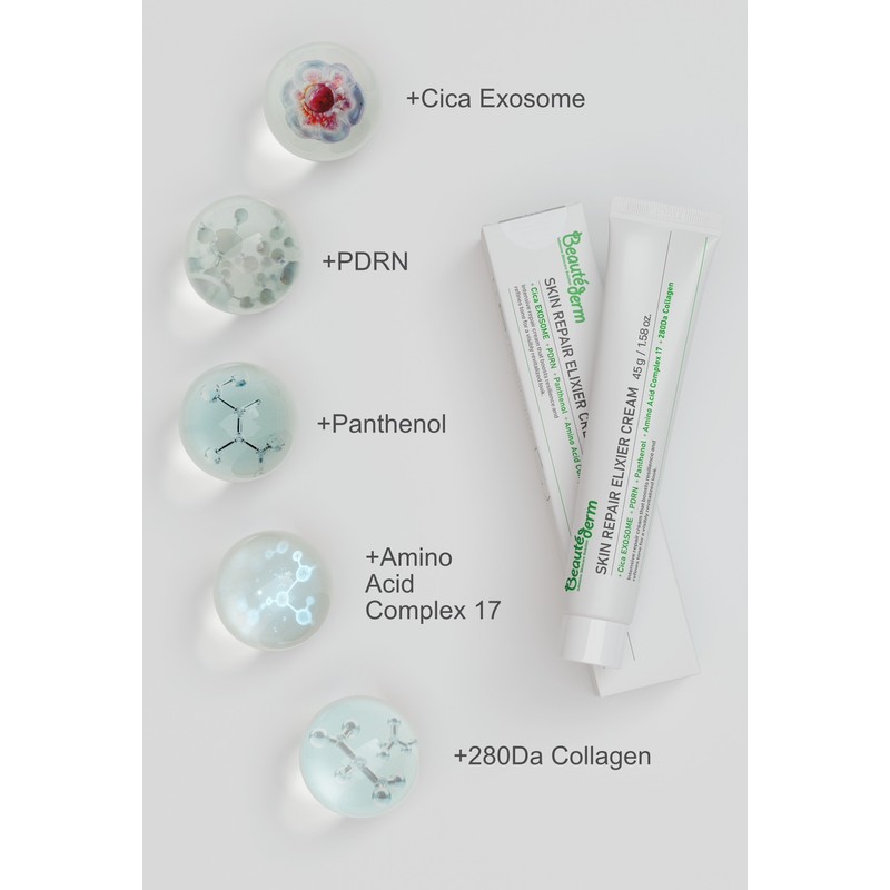 Bottederm Skin Repair Elisir Reconstruction Moisturizing Skin Texture Improvement Elasticity