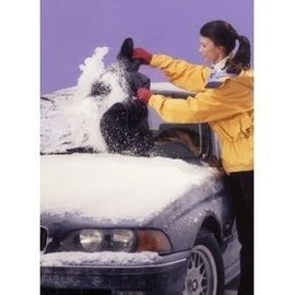 Ice-Away Windshield Cover and Scraper Mitt
