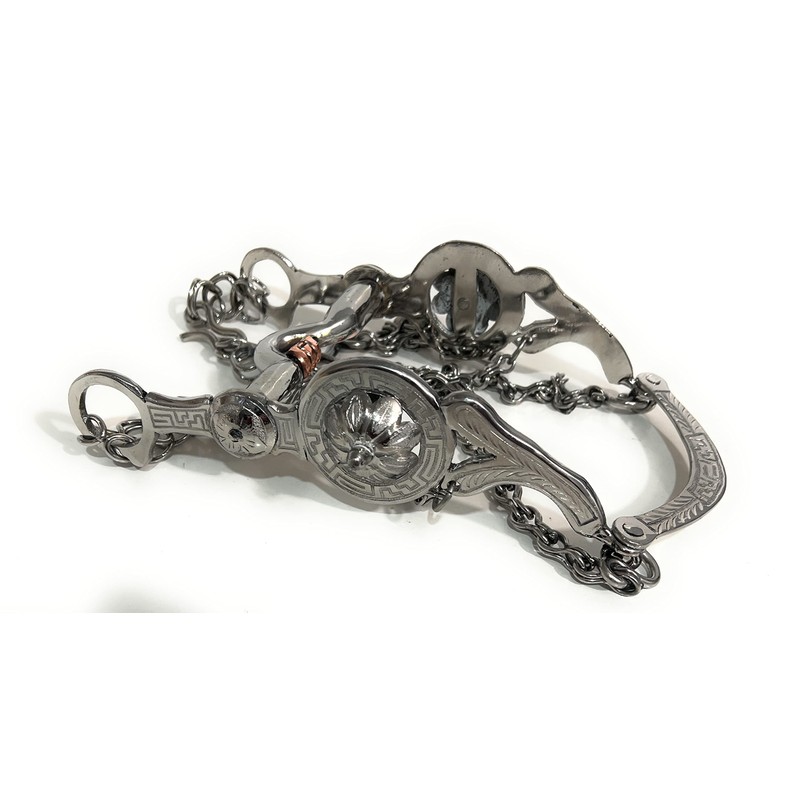 5" Charro Saddle Horse Bit, Freno Charro para Caballo