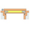 Athmer Door Seal Schall-Ex DUO® L-15/28 OS 833 mm Can