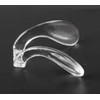PERFFITT Clear Transparent ABS Rubber Silicon Conjoined Saddle Anti-Slip Nose