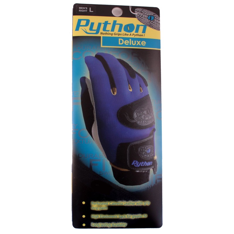 Python Deluxe Racquet/Pickleball Glove, Right Hand-Large