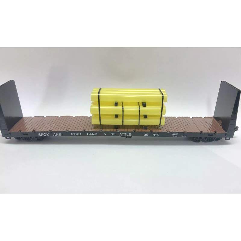 HO Scale 20’ Gas Main Pipe Load Yellow