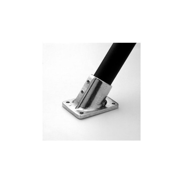 Hollaender 47AF-7 Angle Base Flange 55 DEG Aluminum Magnesium 1-1/4"