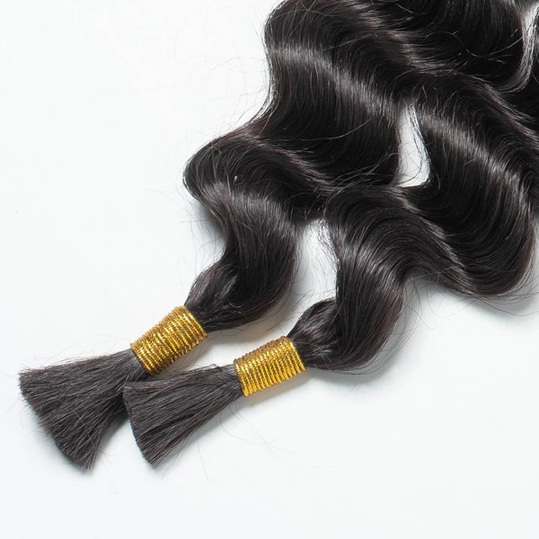 FASHION IDOL Synthetic Braiding Hair Loose Wave Bulk No Weft
