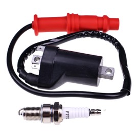 YUXSOUQ Ignition Coil Pack with Spark Plug 0824-043, 0824-049 Compatible with Arctic Cat 550 700 1000 2008-2016, Prowler XT 550 2011-2014, XTX 700 2008-2012, XTZ 1000 2009-2014 with Cap