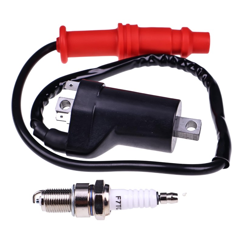 YUXSOUQ Ignition Coil Pack with Spark Plug 0824-043, 0824-049 Compatible