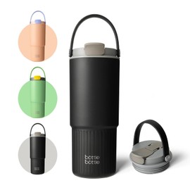 BOTTLE BOTTLE Tumbler, 28.7 fl oz (800 ml), Ebony, Black