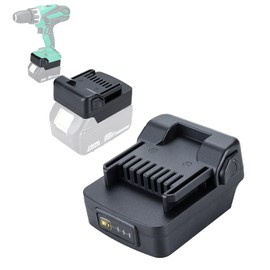 for Makita 18V Battery Adapter Convert to for Hitachi 18V Lithium Cordless Tool and for Metabo18V (Not 36V) Slide Style Tools