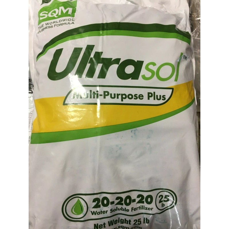 Ultrasol (5) Lb ALL PURPOSE FERTILIZER 20-20-20 WATER SOLUBLE +
