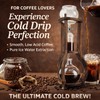 Nispira Iced Coffee Cold Brew Drip Tower Coffee Maker, 6–8