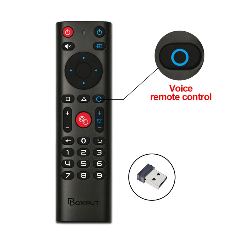2026 BOXPUT BPR3S Plus Remote Control BT 2.4G Voice Control