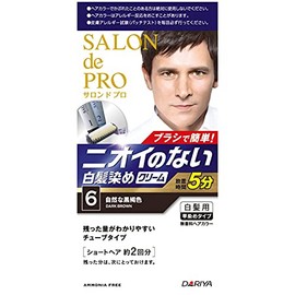 Salon Pro Unscented Hair Color Men's Speedy (Naturally Tan Black)