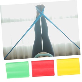 BESPORTBLE 3pcs Elastic Resistance Bands for Yoga Home Fitness High-Strength Stretch Bands for Strength Training Lightweight Workout Accessory Vibrant Colors